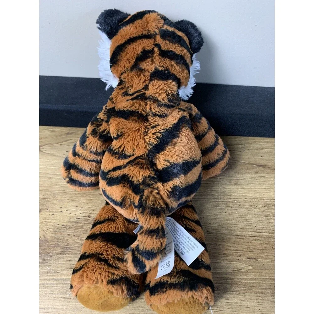 Mary Meyer Marshmallow Tiger Plush Stuffed Animal Soft Orange Black